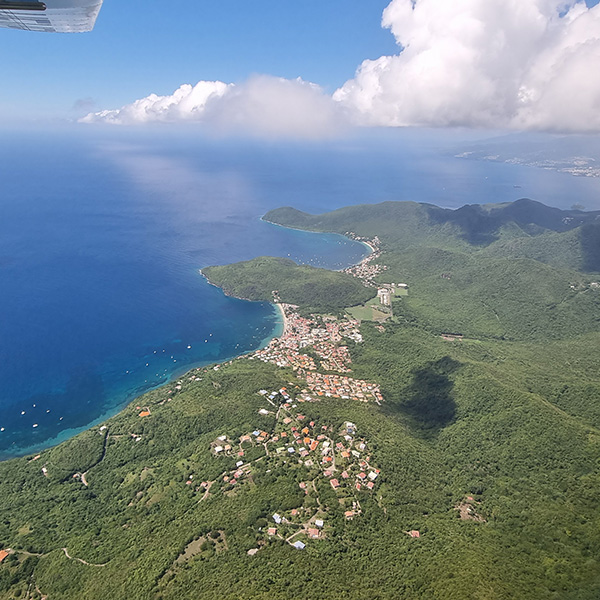 Saut en parachute martinique