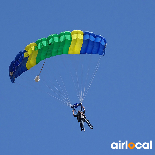 Saut en parachute martinique