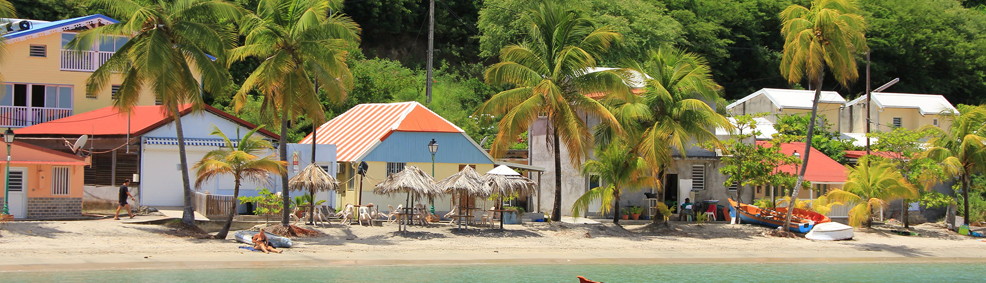 Carte plage martinique