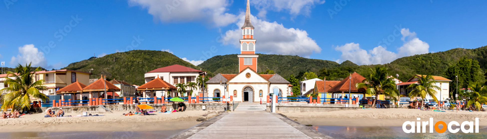 Carte plage martinique