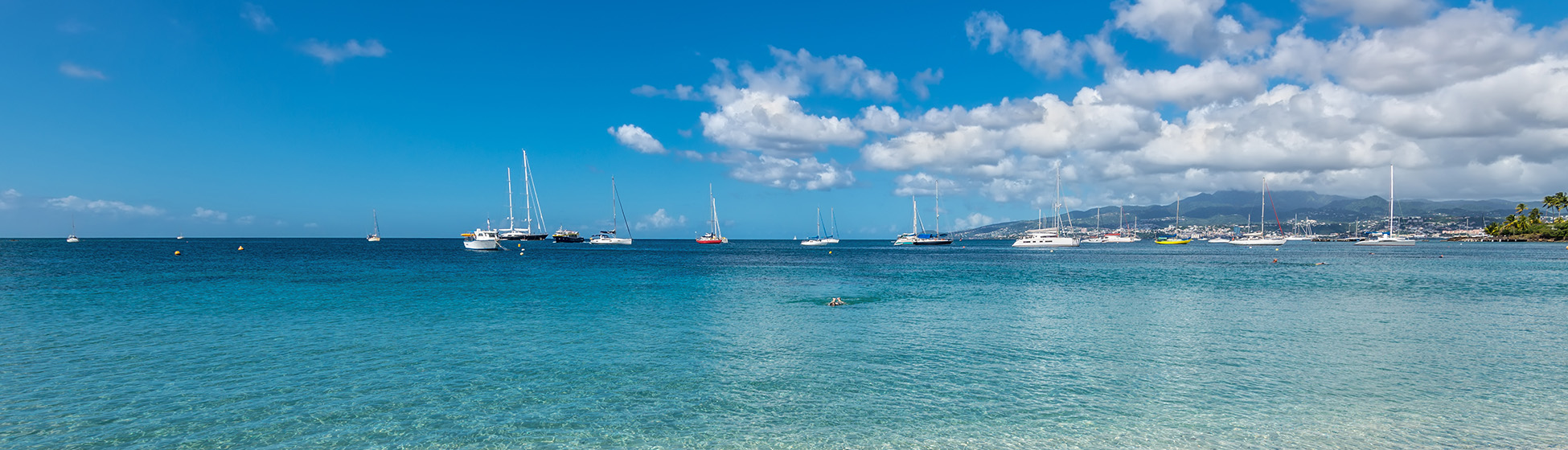 Carte plage martinique