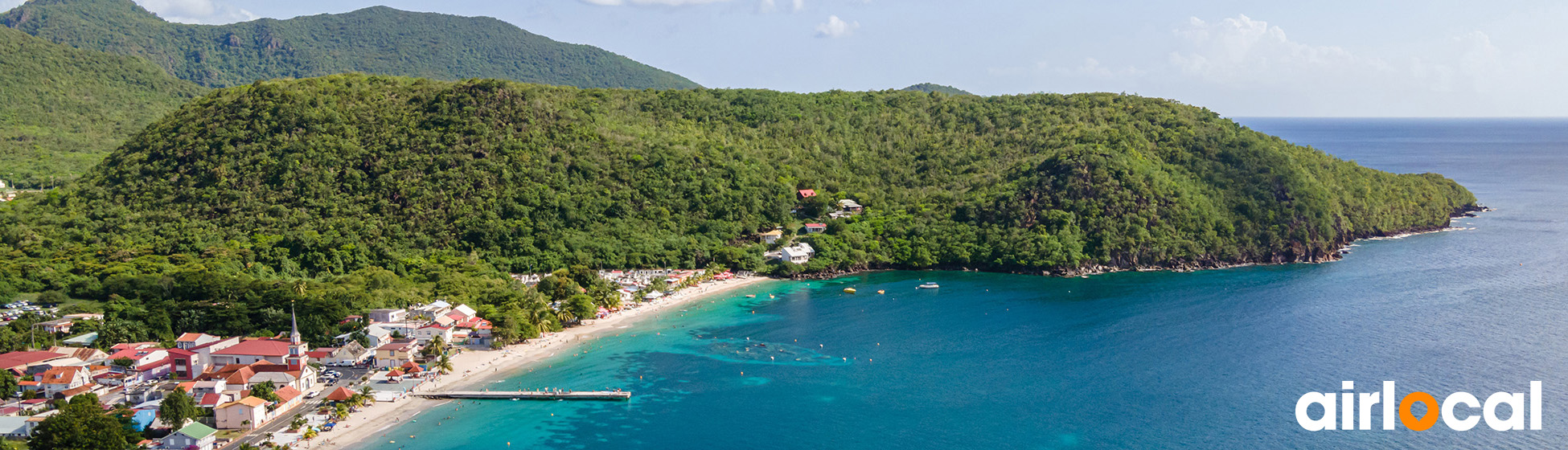 Plage paradisiaque martinique