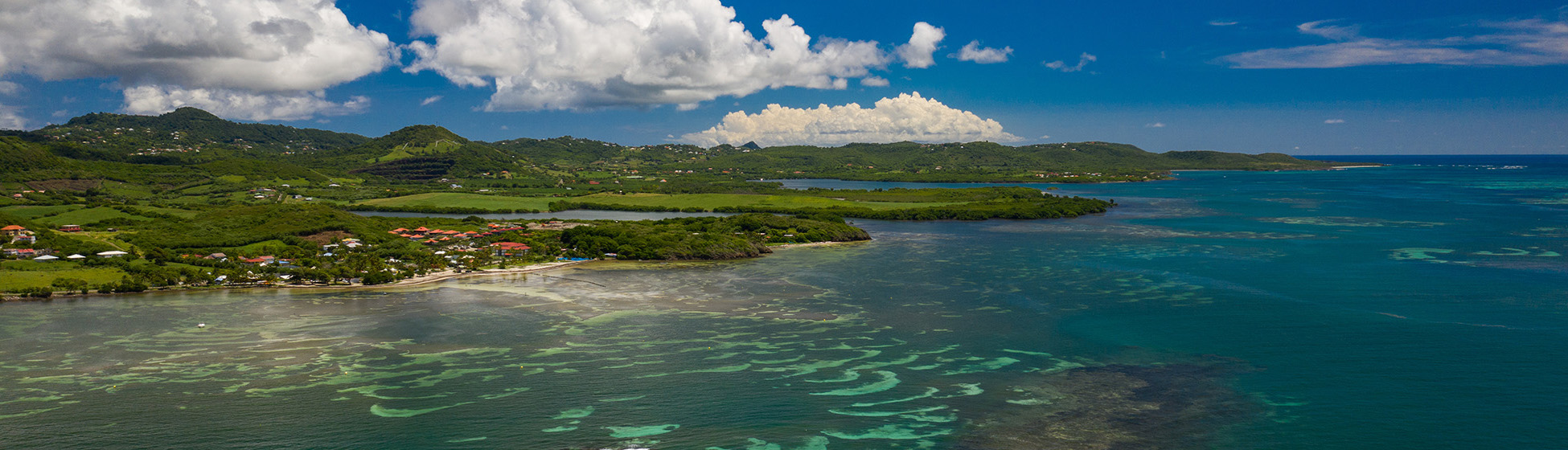 Paysage martinique plage