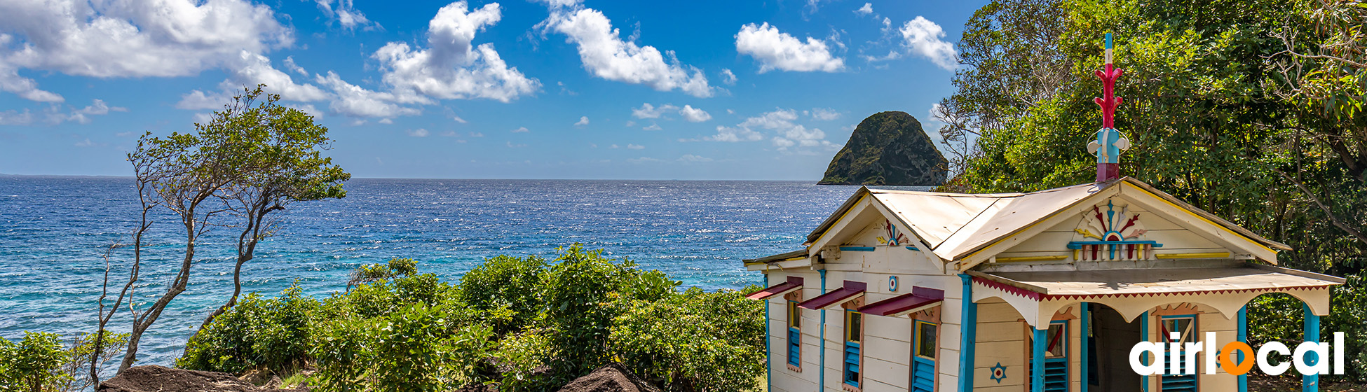 Paysage martinique plage