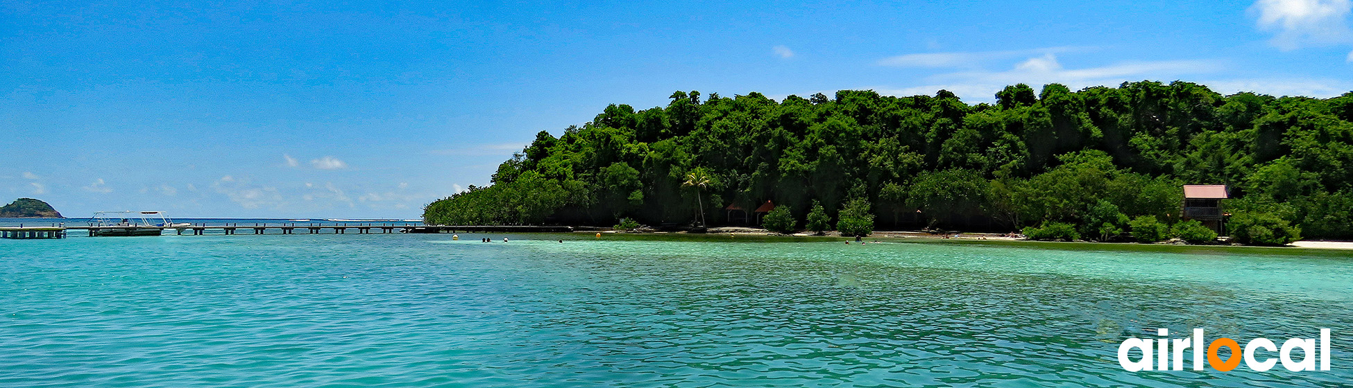 Plage sable blanc martinique