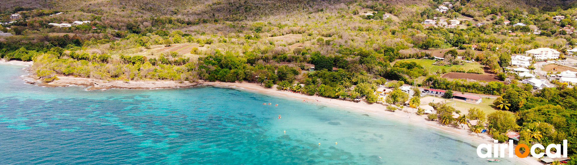 Carte plage martinique