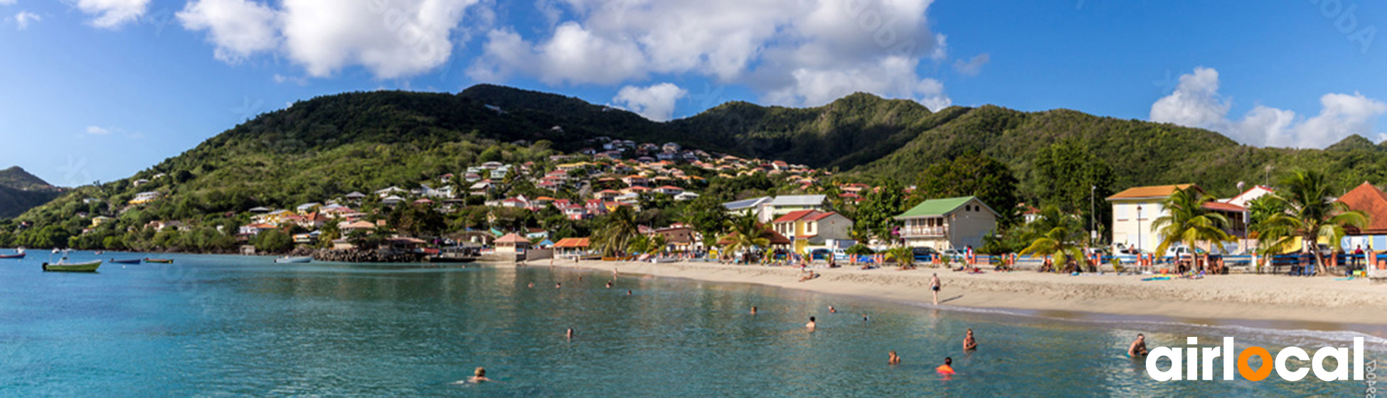 Paysage martinique plage Le François (97240)