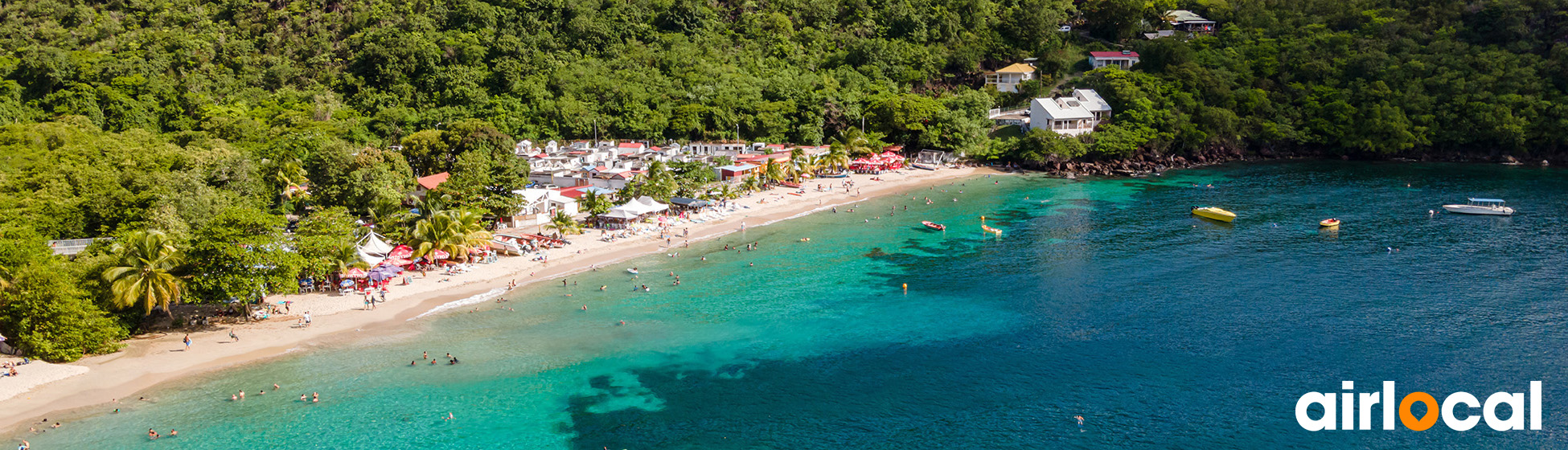 Plage sable blanc martinique