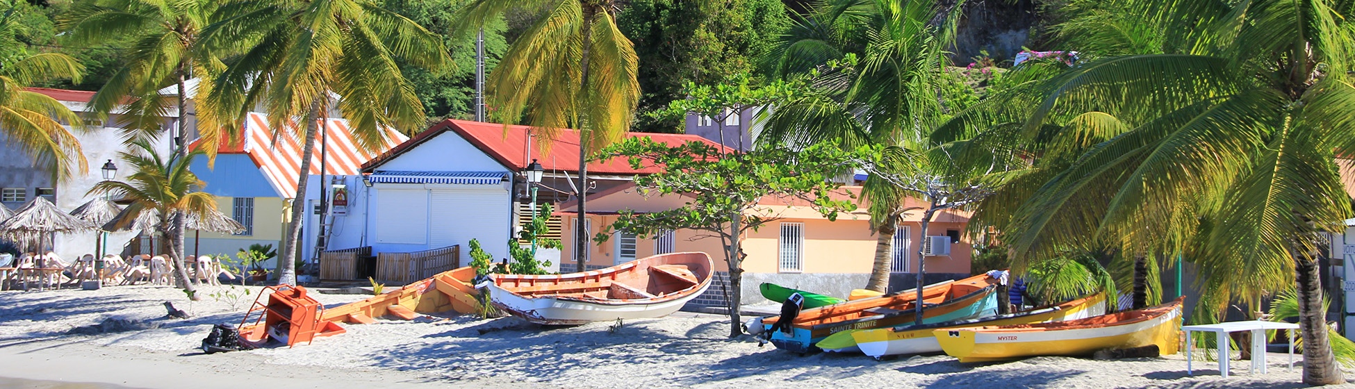 Carte plage martinique