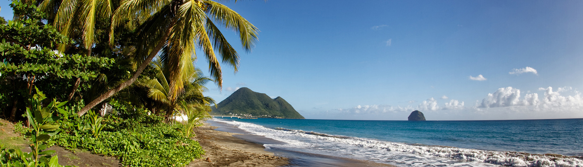 Plage paradisiaque martinique