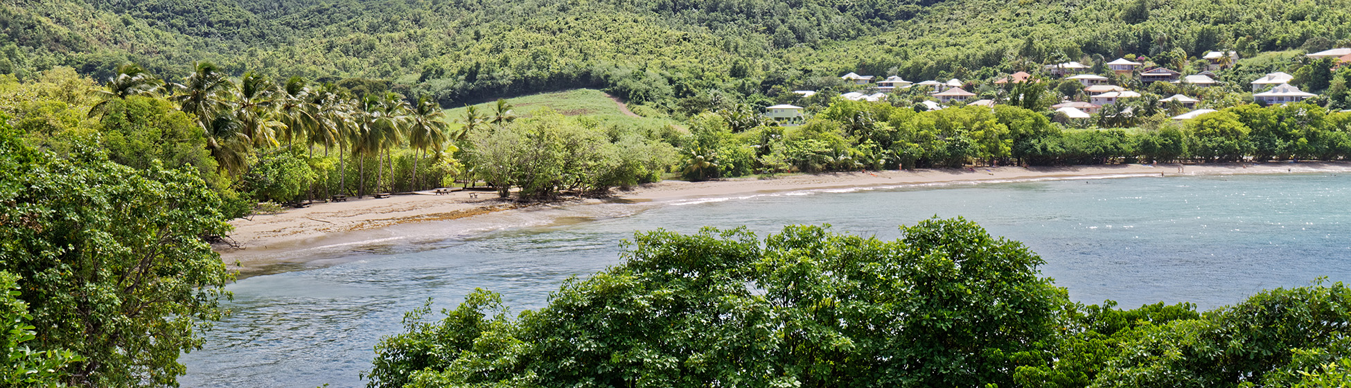 Carte plage martinique