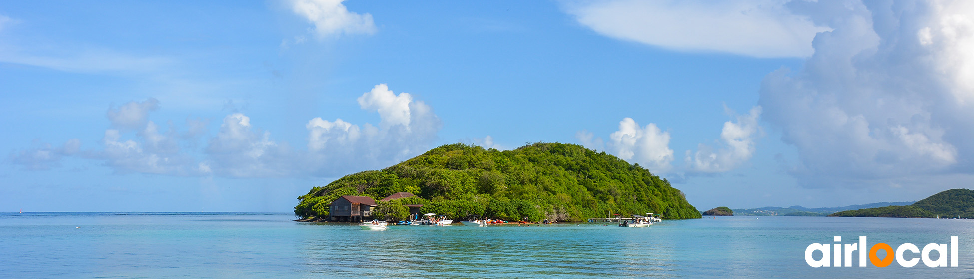 Paysage martinique plage