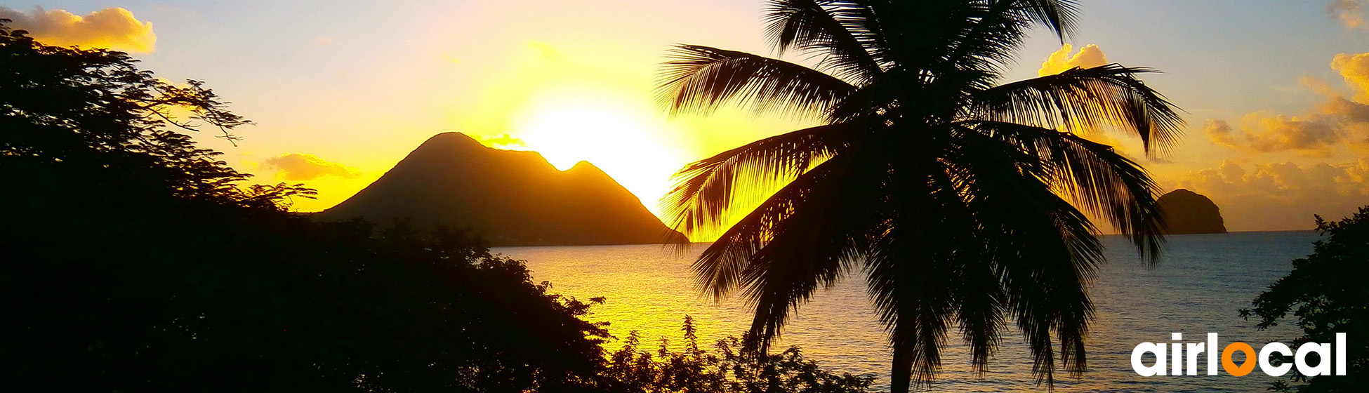 Plage sable blanc martinique