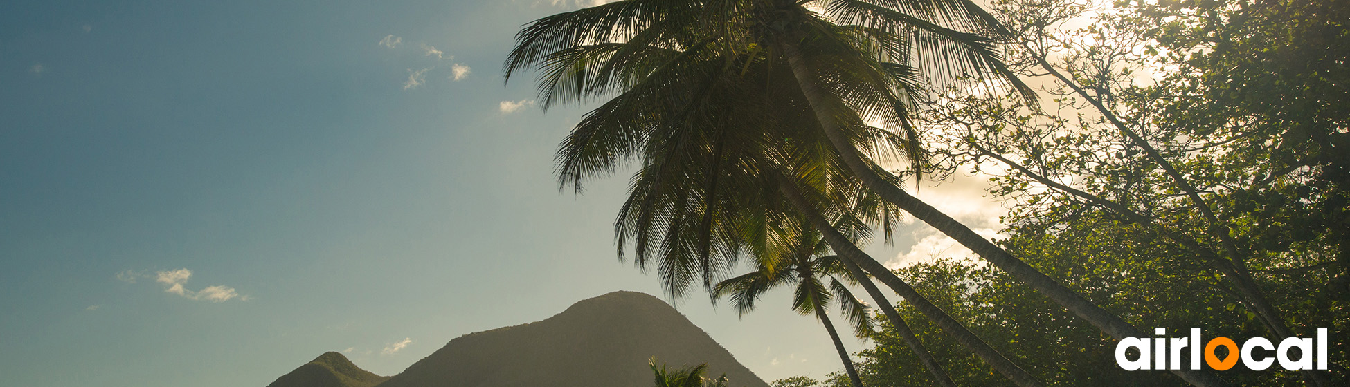 Plage sable blanc martinique