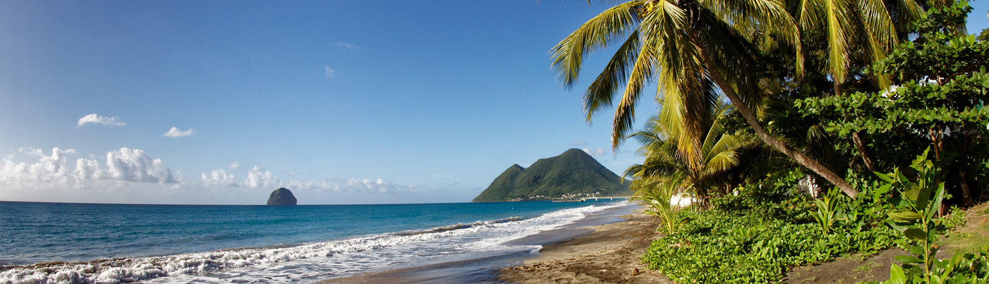 Plage sud martinique