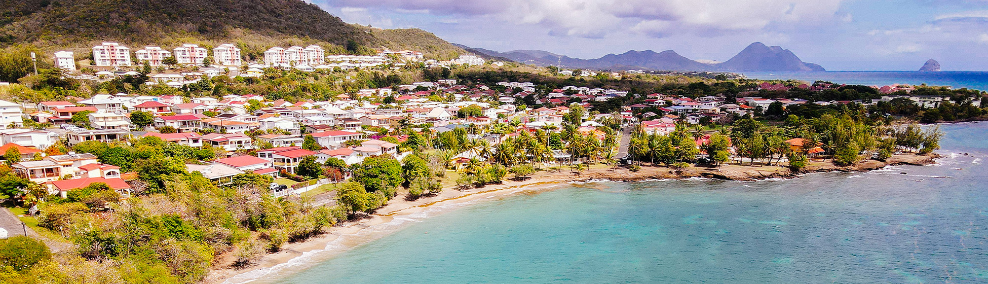 Carte plage martinique