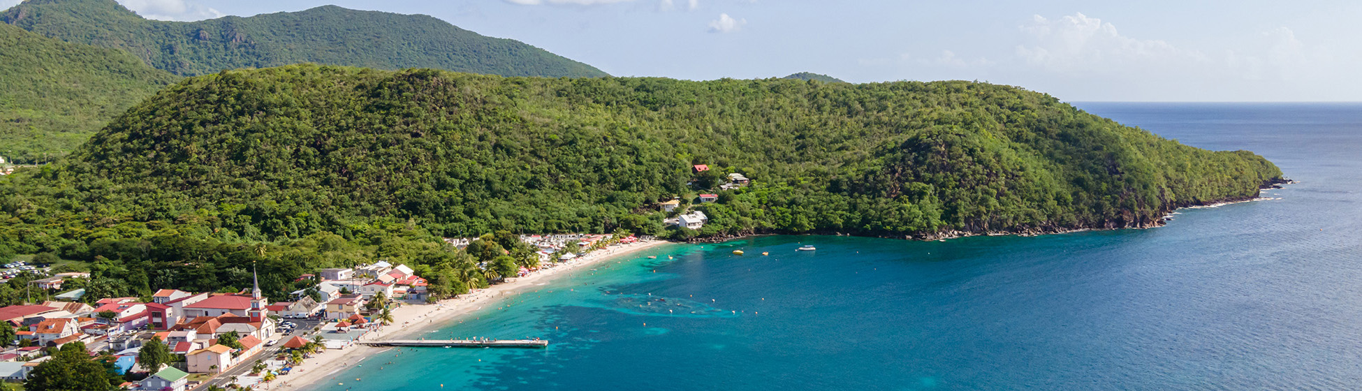 Plage sable blanc martinique