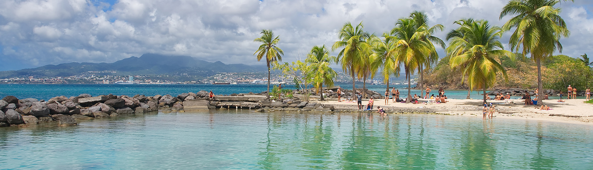 Plage privée martinique