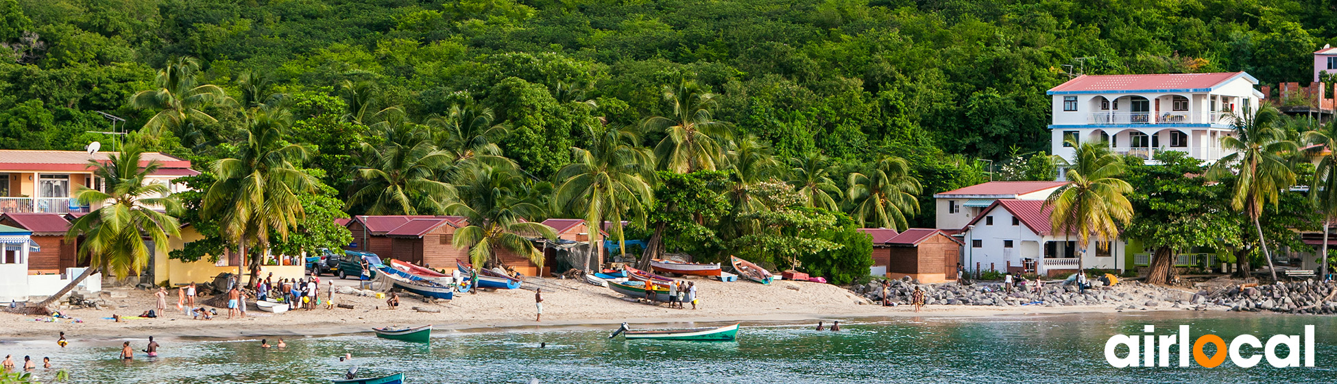 Plage sable blanc martinique