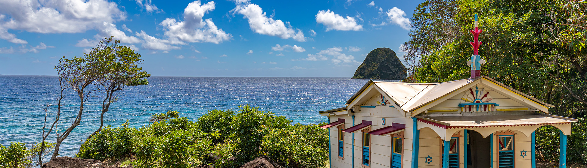 Plage sans sargasse martinique