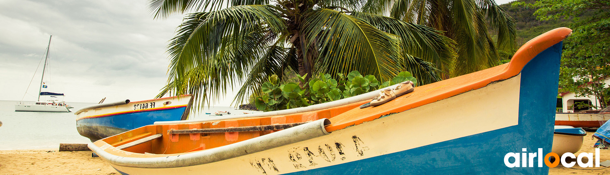 Paysage martinique plage