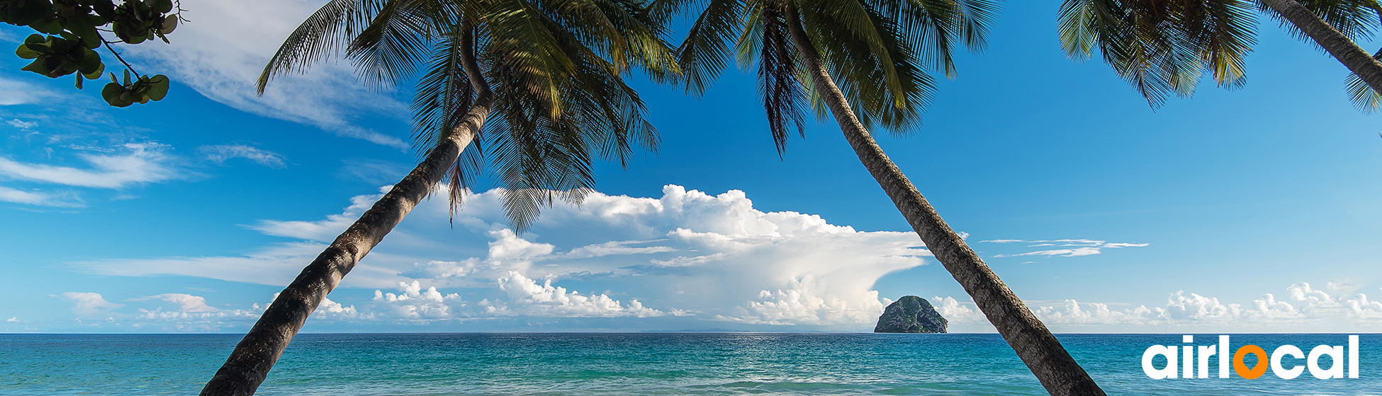 Plage sable blanc martinique