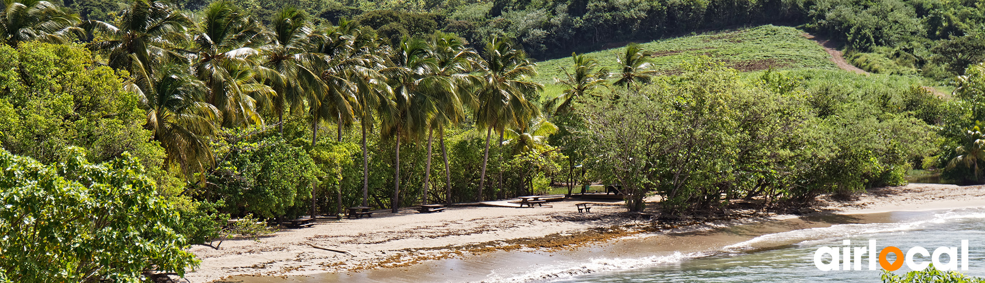 Bungalow plage martinique