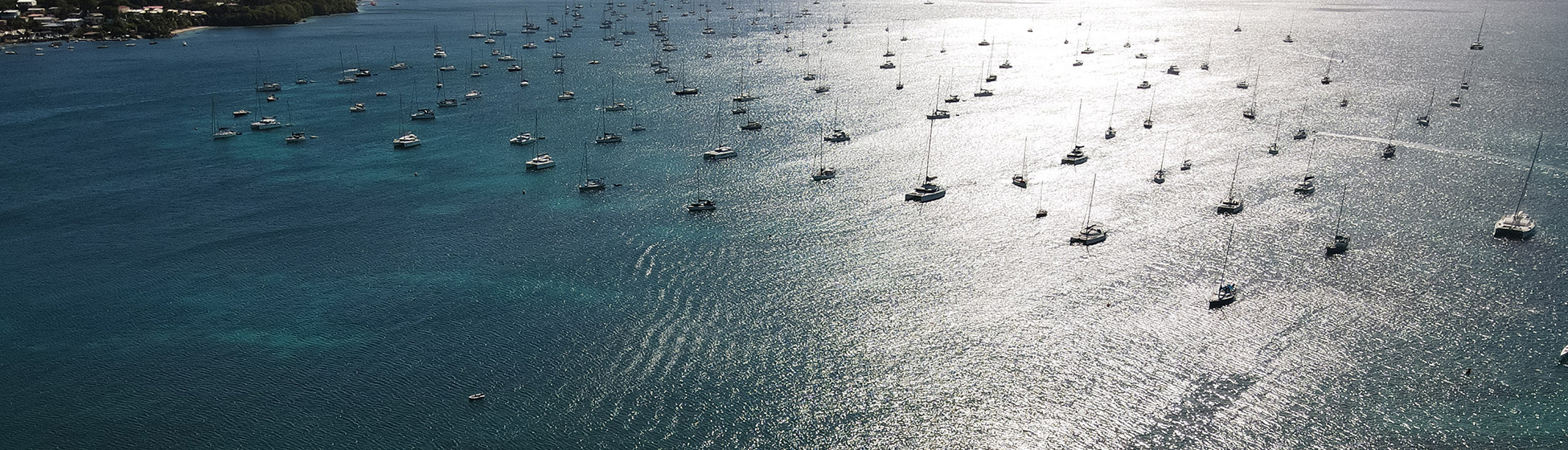 Plage noire martinique