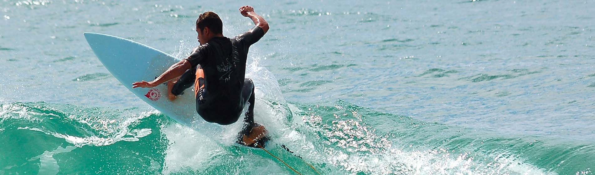 Ou surfer en martinique