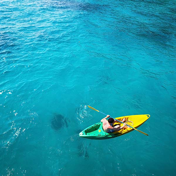 Kayak transparent martinique