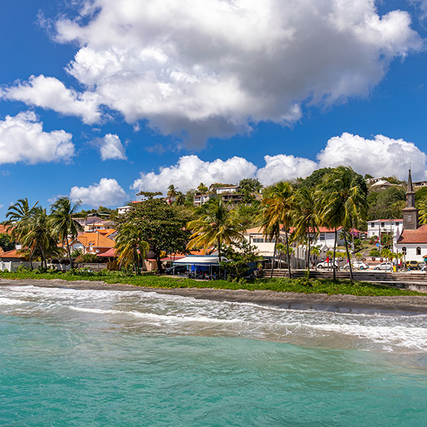 Plage paradisiaque martinique