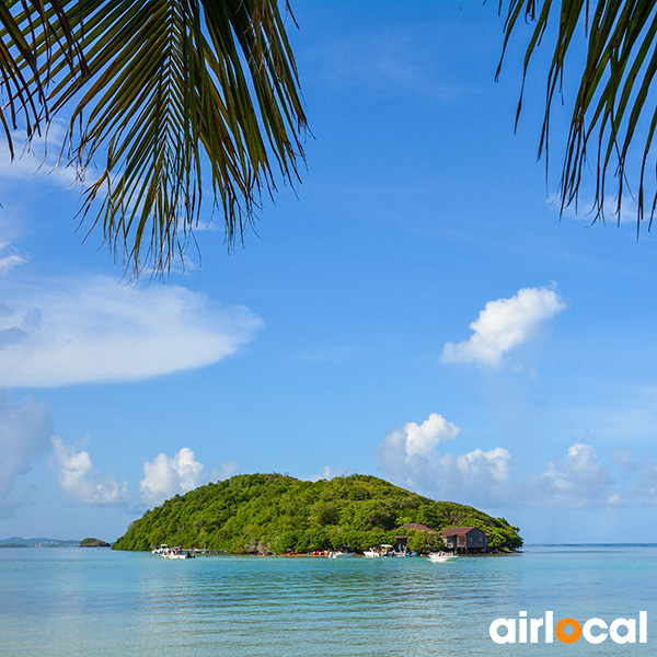 Plage paradisiaque martinique