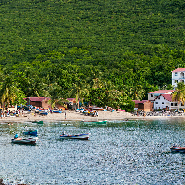 Plage sable blanc martinique