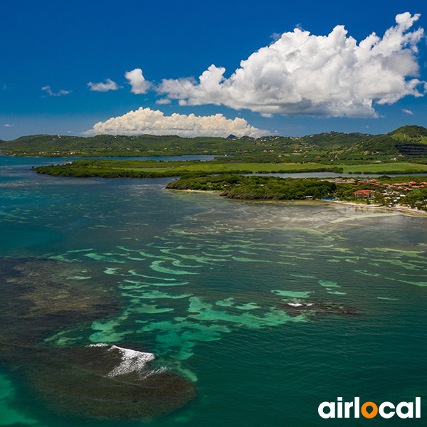 Carte plage martinique