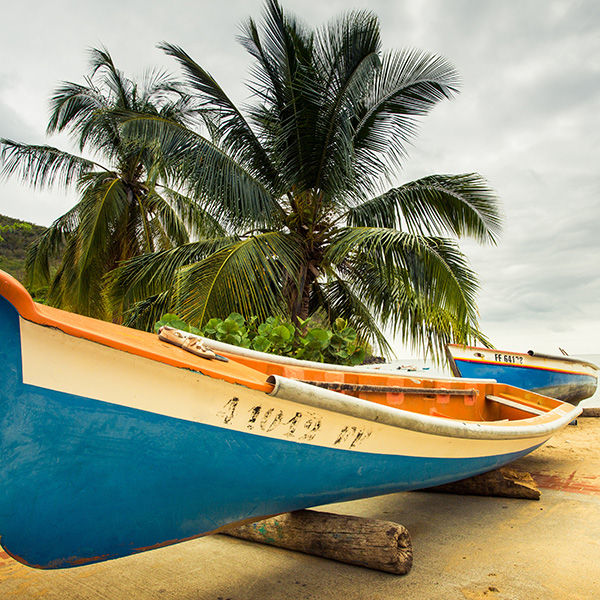 Carte plage martinique