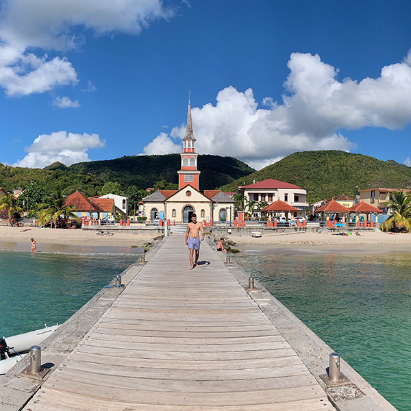 Plage nord martinique