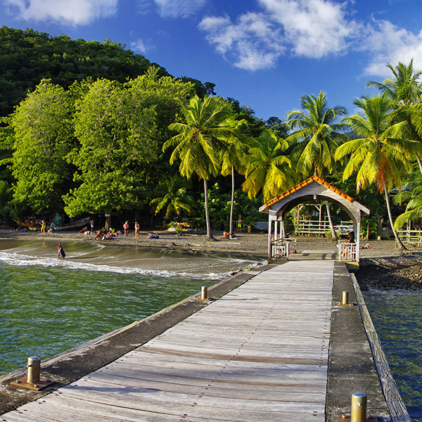 Plage des surfeurs martinique