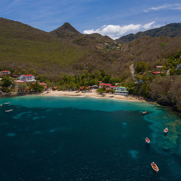 Carte plage martinique