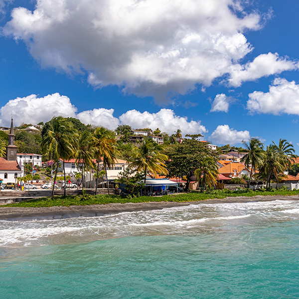 Carte plage martinique