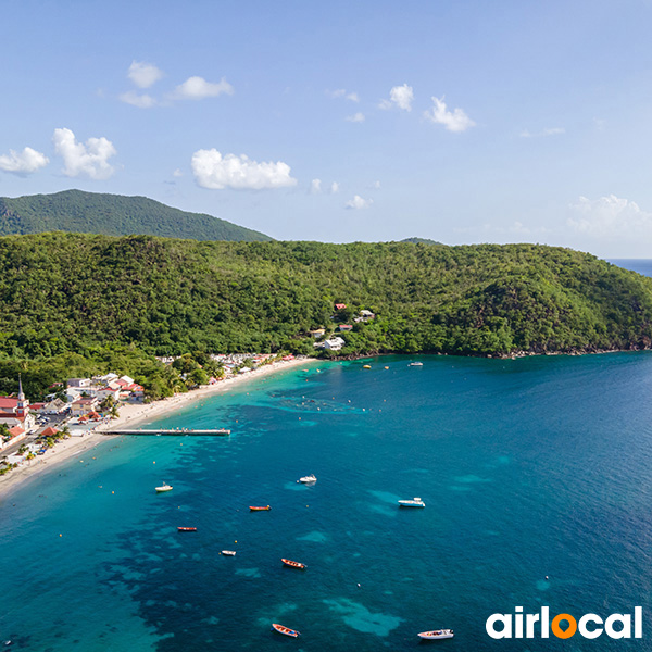 Paysage martinique plage