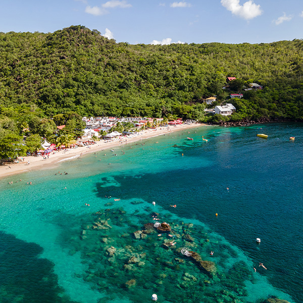 Plage sud martinique