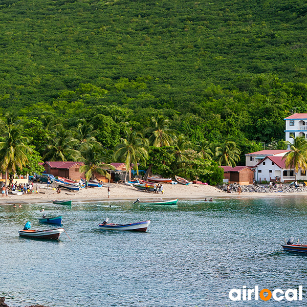 Plage nudiste martinique