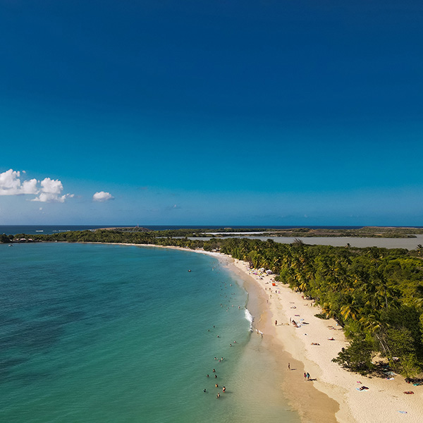 Plage sud martinique