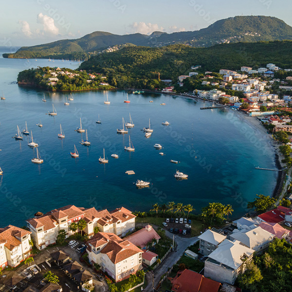 Plage sans sargasse martinique