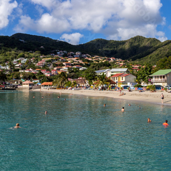 Plage saint pierre martinique