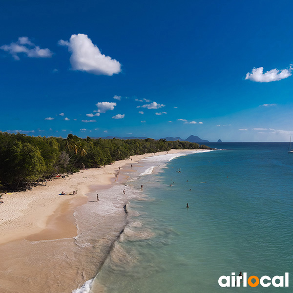 Plage naturiste martinique