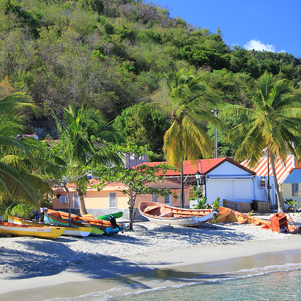 Plage saint pierre martinique