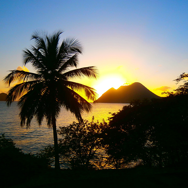 Carte plage martinique