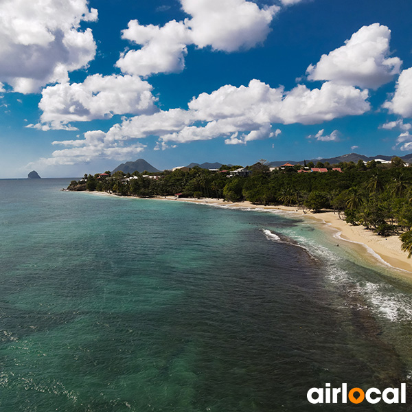 Plage naturiste martinique