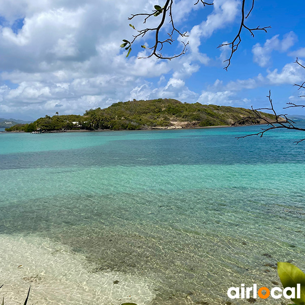 Plage naturiste martinique